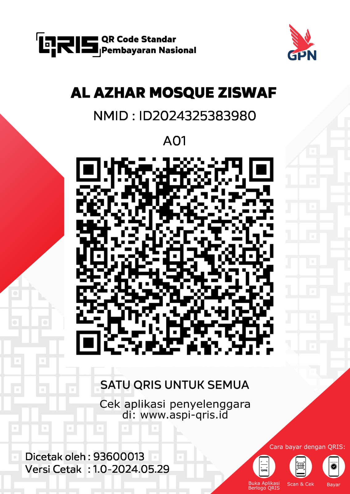 QRIS Raih Pahala Mengalir Melalui "Infaq Jumat Berkah"